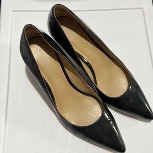 Ann Taylor Patent Leather Heels Size 8.5